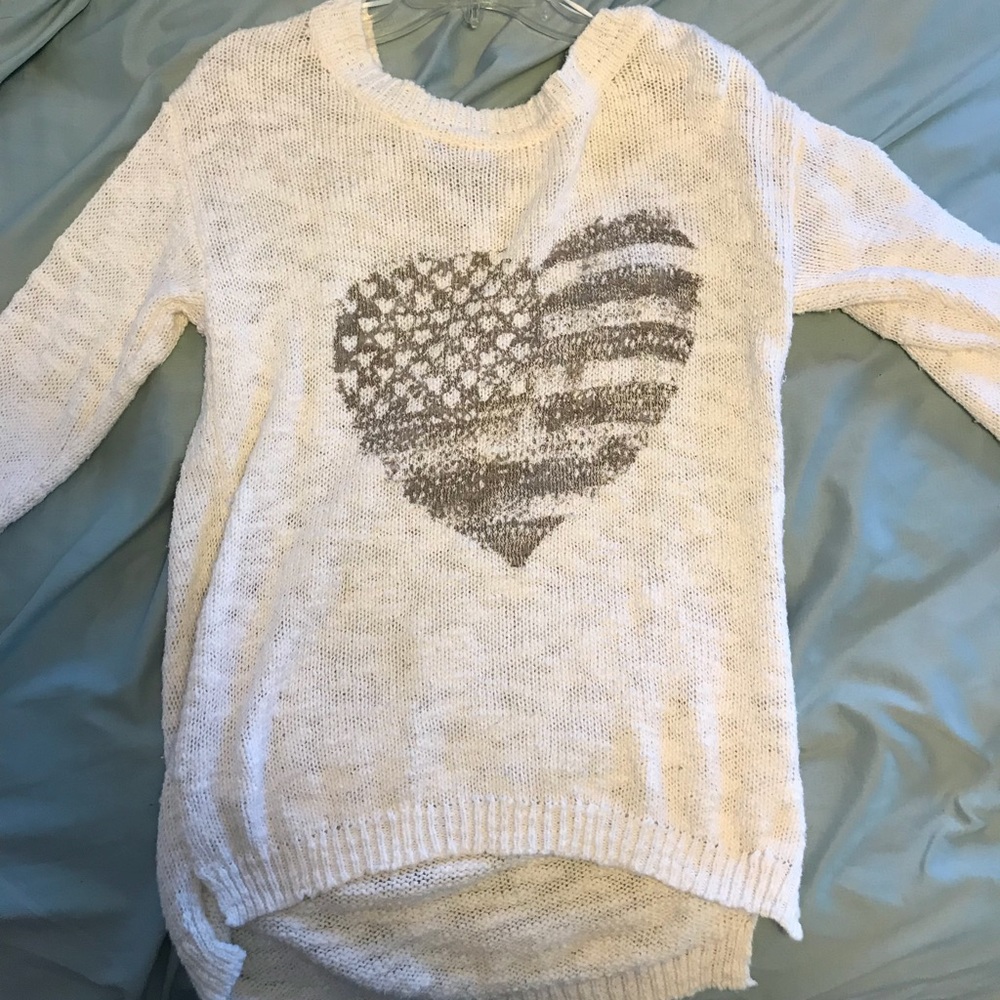 Heart sweater